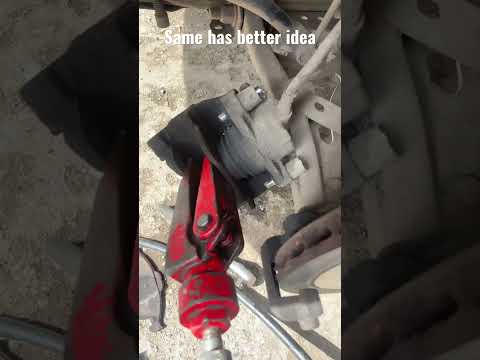 How do you push a caliper back in Ame motors
