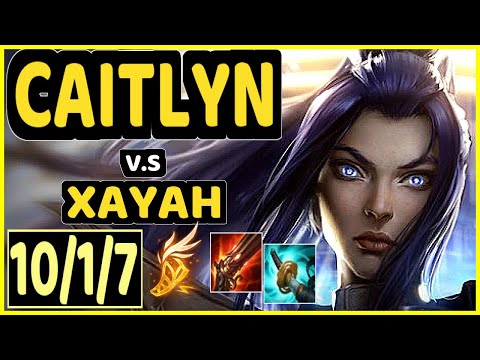 SACY (CAITLYN) vs XAYAH - 10/1/7 KDA BOTTOM ADC CHALLENGER GAMEPLAY - BR