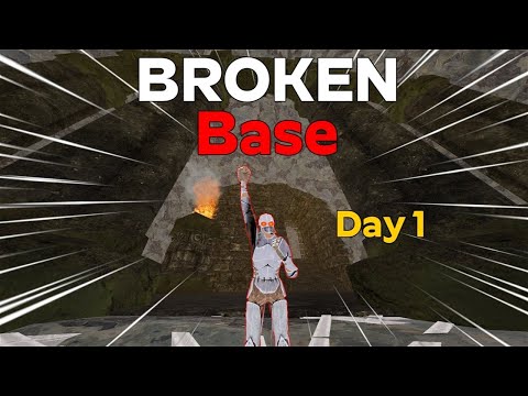 Claiming Our BROKEN Base Spot! | ARK