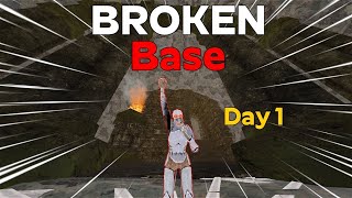 Claiming Our BROKEN Base Spot! | ARK