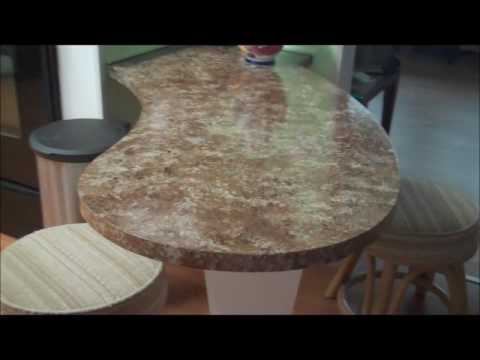 Re doing our counter tops with Giani Granite Paint