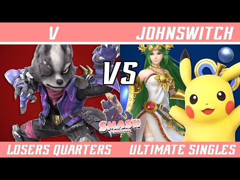 ScottyCon 2023 Losers Quarters - V (Wolf) vs. JohnSwitch (Palutena, Pikachu) - SSBU