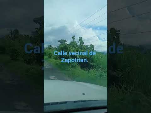 Calle vecinal de Zapotitan, Ciudad Arce, La Libertad, El Salvador.