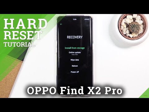 HARD RESET OPPO Find X2 Pro – Restore Defaults / Wipe Data using Recovery Mode