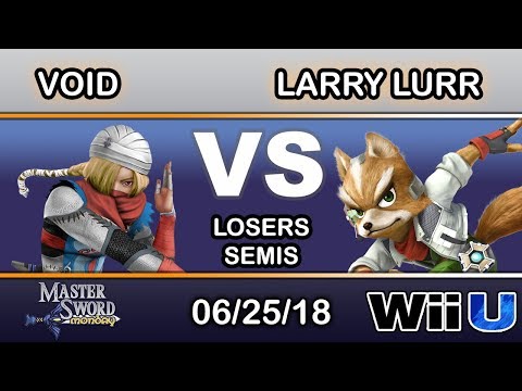 Master Sword Mondays - MSF | Larry Lurr (Fox) Vs CLG | VoiD (Shiek) Losers Semsi - Smash 4