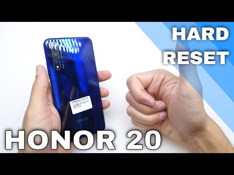 hOW TO Hard Reset Honor 20 - Bypass Screen Lock