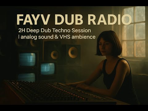 FAYV DUB RADIO – 2H Deep Dub Techno Session | analog sound & VHS ambience