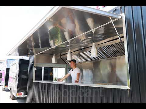 We Converted A Shipping Container Into A Mobile Food Kitchen - Henan Honlu Food Trailer