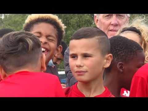 Le Mans FC : les jeunes footballeurs rencontrent les joueurs pros