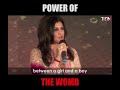 Inspiring Speech By Sushmita Sen