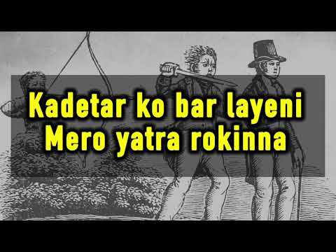 Khutta tandai gara || Lyrics video || performed by Aparna Sharma in Mero Voice Universe ||