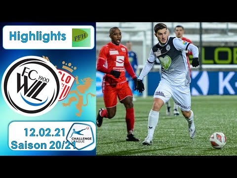 Highlights: FC Wil vs FC Stade Lausanne - Ouchy (12.02.21)