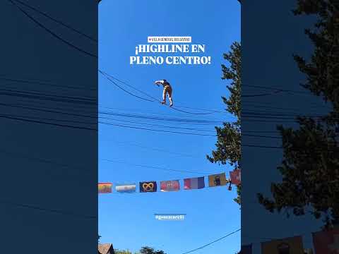 💙 ¡Desde las alturas en pleno centro de Villa General Belgrano! ✨#highline #OktoberfestAr #Oktober