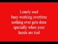 Oasis - Born on a different cloud (Lyrics)