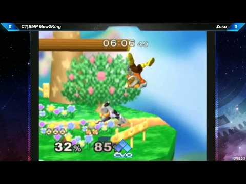EVO 2013 SSBM QF - Mew2King (Sheik) vs Zoso (Fox)