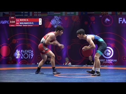 BRONZE FS - 80 kg: N. BEKTAS (TUR) v. R. MAGAMADOV (FRA)