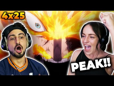 11/10 EPISODE!! 🔥 ENDEAVOUR GOES PLUS ULTRA!! *MY HERO ACADEMIA* 4x25 REACTION!