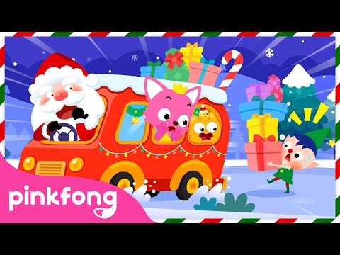 [🎅 NEW] サンタのバスの車輪 | クリスマスキャロル | Pinkfong クリスマスソング ([🎅 NEW] Wheels on Santa’s Bus | Christmas Carol | Pinkfong Christmas Song)
