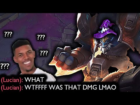 ENEMY LUCIAN WANTED TO UNINSTALL THE GAME (FULL AP MALPHITE)