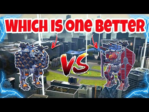[WR] 🔥 Rook VS Arthur Titan Weapon Comparison |War Robots|