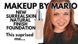 NEW MAKEUP BY MARIO SurrealSkin Natural Finish Foundation REVIEW! - This Foundation Surprised Me...