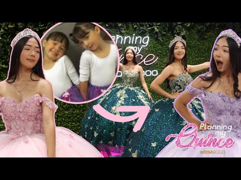 TWIN sisters want the SAME dress | Planning My Quince EP 36