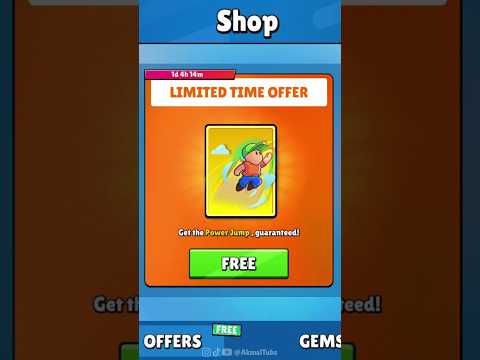 FREE SPECIAL EMOTE POWER JUMP MAX ABILITY⁉️ Stumble Guys #shorts #stumbleguys