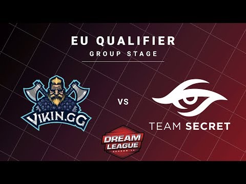 Vikin.gg vs Team Secret Game 2 - DreamLeague S13 EU Qualifiers: Group Stage
