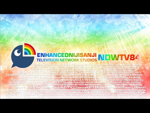 EnhancedNijisanji NDWTV84 New Relaunched Ident (September 3 2024)