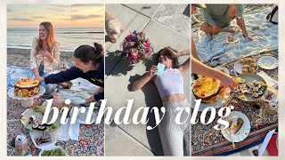 VLOG: spend my 27th birthday with me | shopping, beach picnic, sezane event, washington post shoot