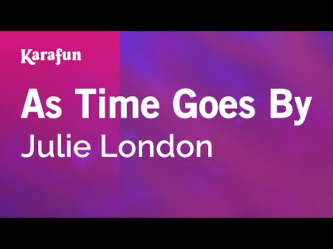 As Time Goes By - Julie London