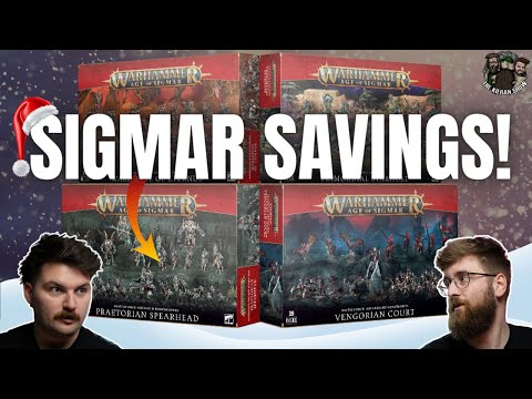 Warhammer Age Of Sigmar 2024 Christmas Boxsets FULL BREAKDOWN
