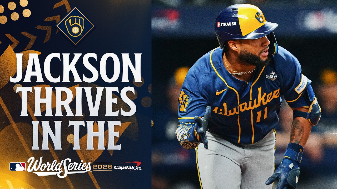 Jackson Chourio has EIGHT hits in 3 World Series games! 🤯 (World Series Highlights)
