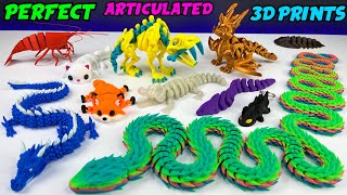 Perfect Articulated 3D Prints
