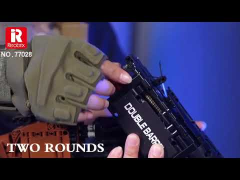 REOBRIX 77028 DOUBLE BARRELED SHOTGUN ALTERNATIVE BRICKS