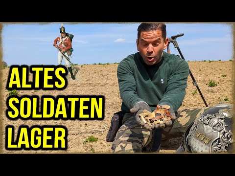 Hier waren Soldaten - Untersuchung mit dem Metalldetektor
