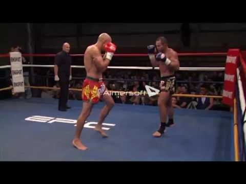 Harald Olsen vs Lachlan Stewart  Muay Thai Boxing Fight