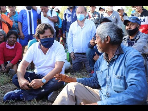 Sáenz encabezó un encuentro de diálogo y consenso con comunidades originarias