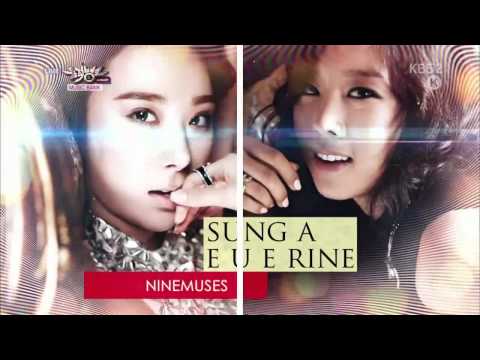 131004 Nine Muses - Comeback Next Week !!! Music Bank