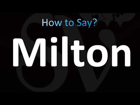 How to Pronounce Milton (CORRECTLY!)