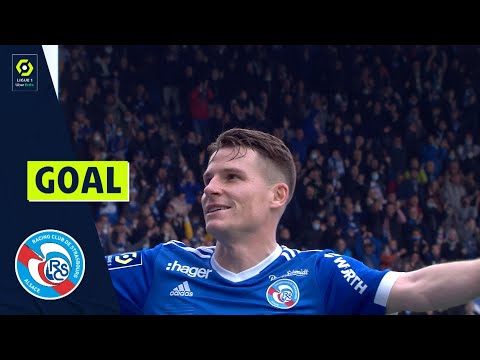 Goal Kévin GAMEIRO (69' - RCSA) RC STRASBOURG ALSACE - AS SAINT-ÉTIENNE (5-1) 21/22