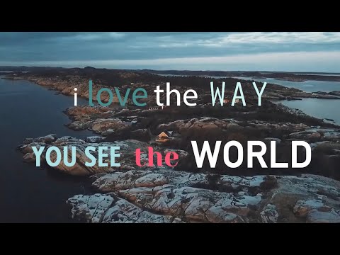 Petter Carlsen - I Love The Way You See The World (Lyric Video)