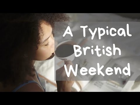 A Typical British Weekend | A2 English Listening Practice