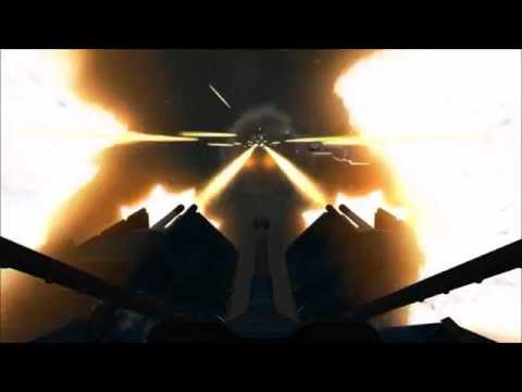 Space engineers Fighter V1 DamageTest