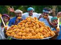 CHEESE FRIED CHICKEN NOODLES CHICKEN Cooking Eating In Village Potato Cheese Chicken Recipe