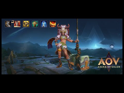 Taara Gameplay / Tribal Chief Skin / Dragon Slayer Lane - Arena Of Valor (AOV)