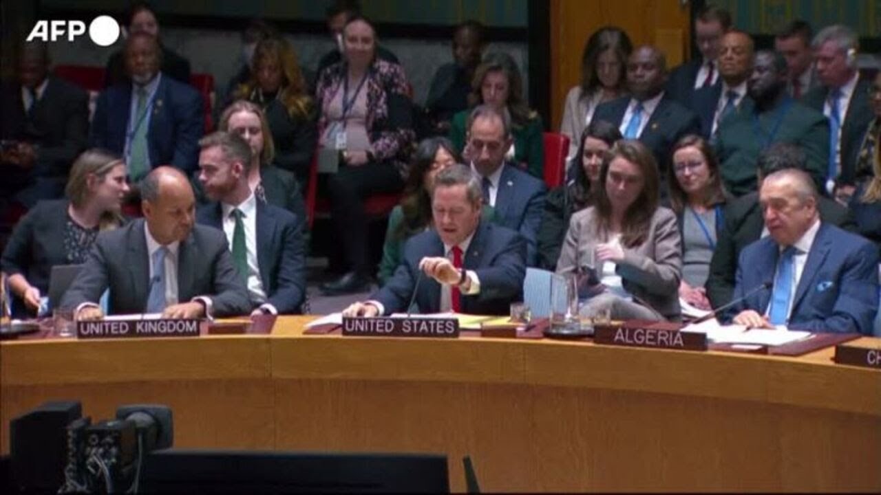 Il Consiglio Sicurezza dell'Onu vota a favore del piano di Trump per Gaza, si' a una forza internazi