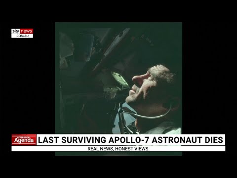 Last surviving Apollo-7 astronaut Walter Cunningham dies aged 90