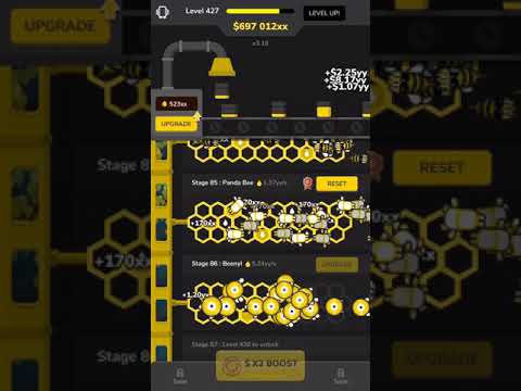 Bee Factory Gameplay Part 86 - Stage 87 (Flappy Bee) unlocked