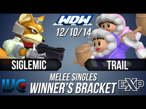 WDW 12/10/14 - Siglemic (Fox) vs. Trail (ICs/Ganon) Melee Winner's Bracket